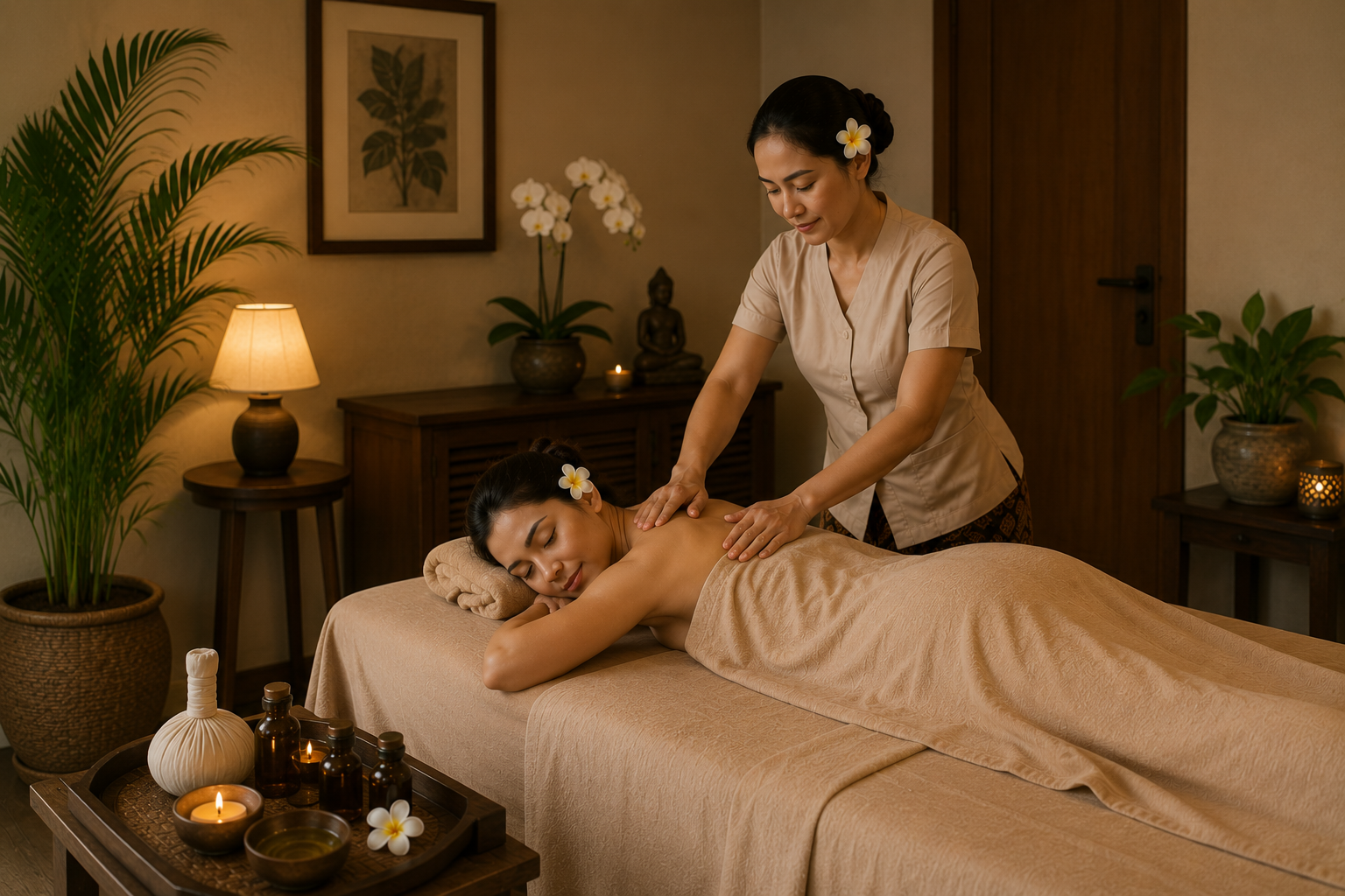 Post-flight massage Bali