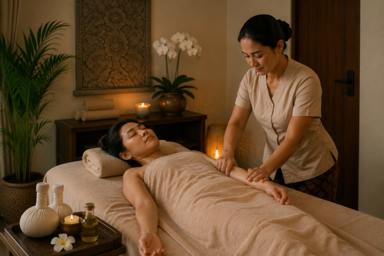 Lymphatic therapist Bali