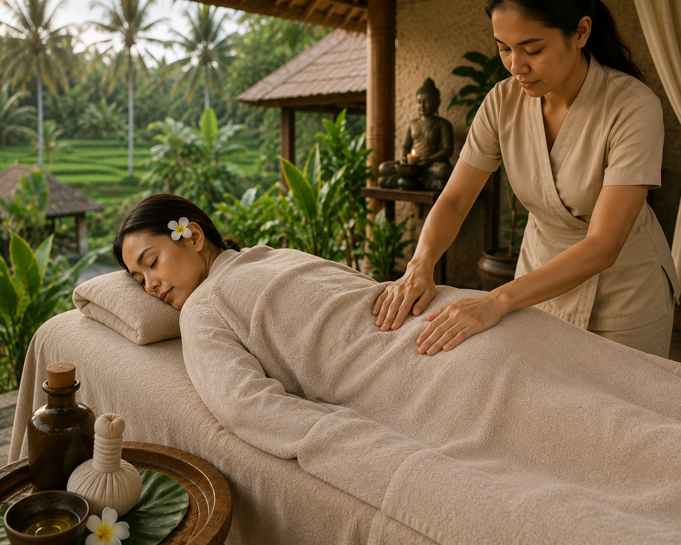 Lymphatic drainage technique Canggu